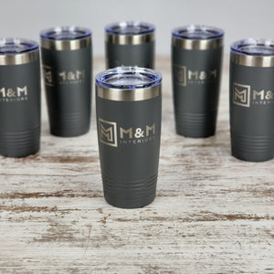 Custom 20oz Tumbler Engraved With Your Logo