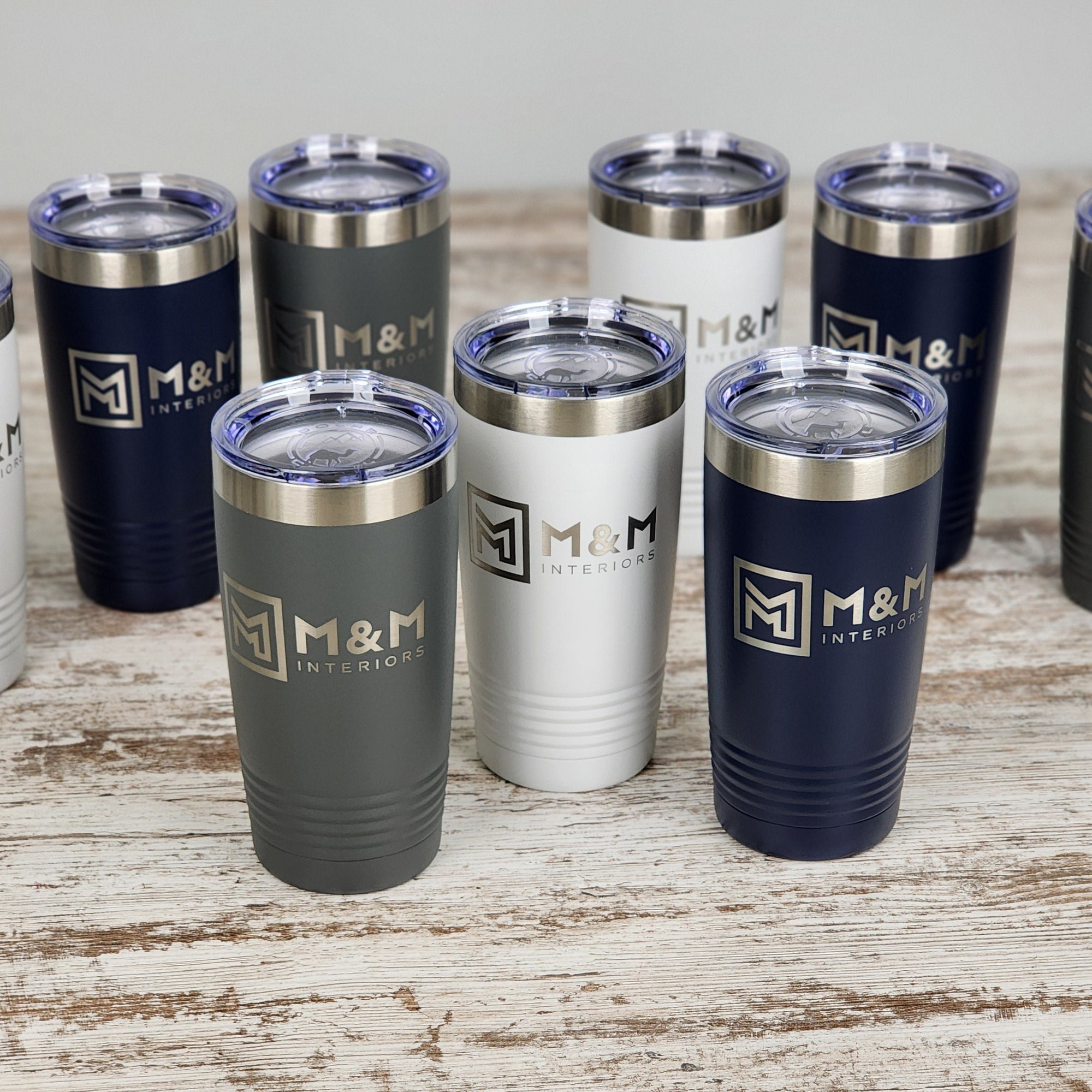 Custom 20oz Tumbler Engraved With Your Logo