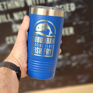 Custom 20oz Tumbler Engraved With Your Logo