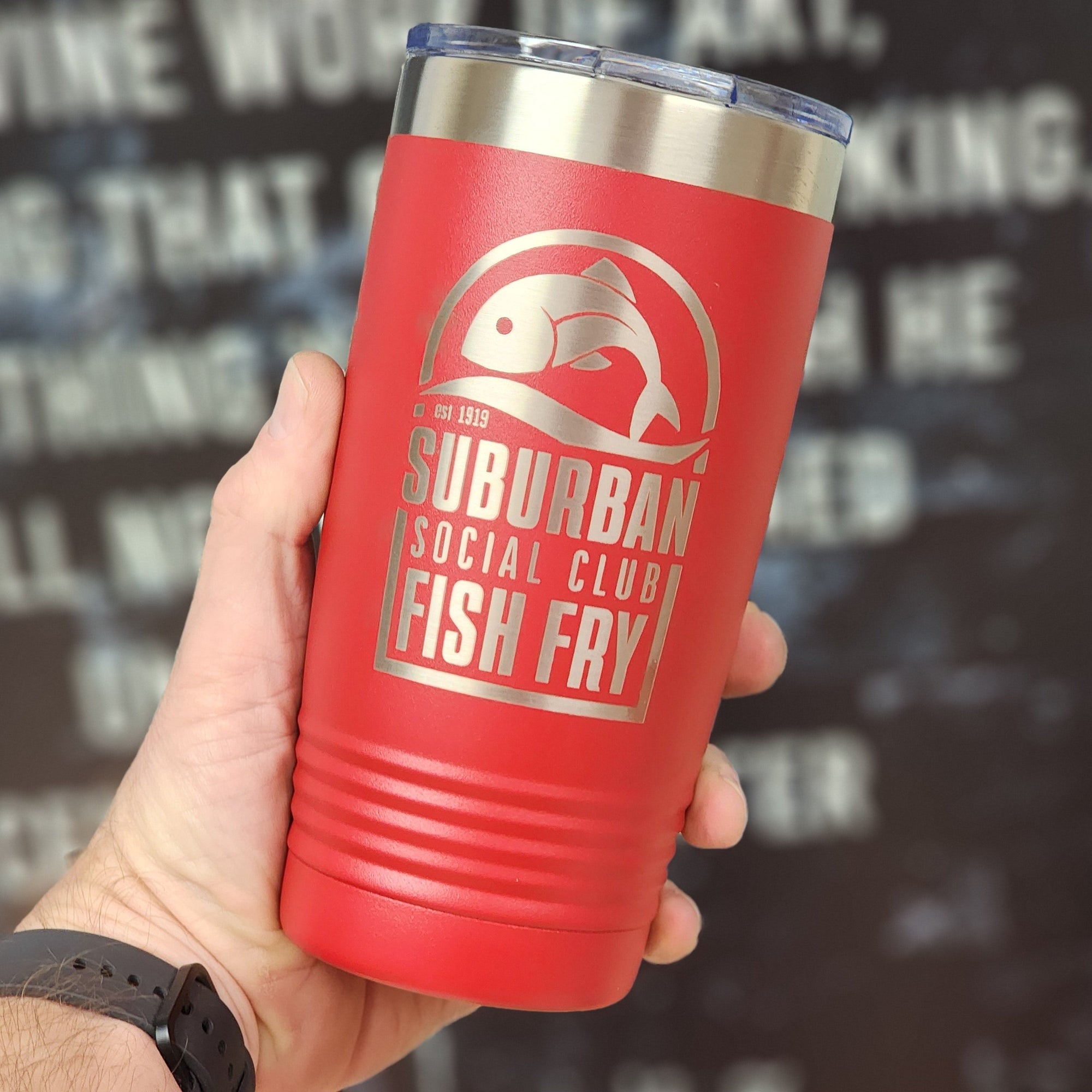 Custom 20oz Tumbler Engraved With Your Logo