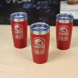 Custom 20oz Tumbler Engraved With Your Logo