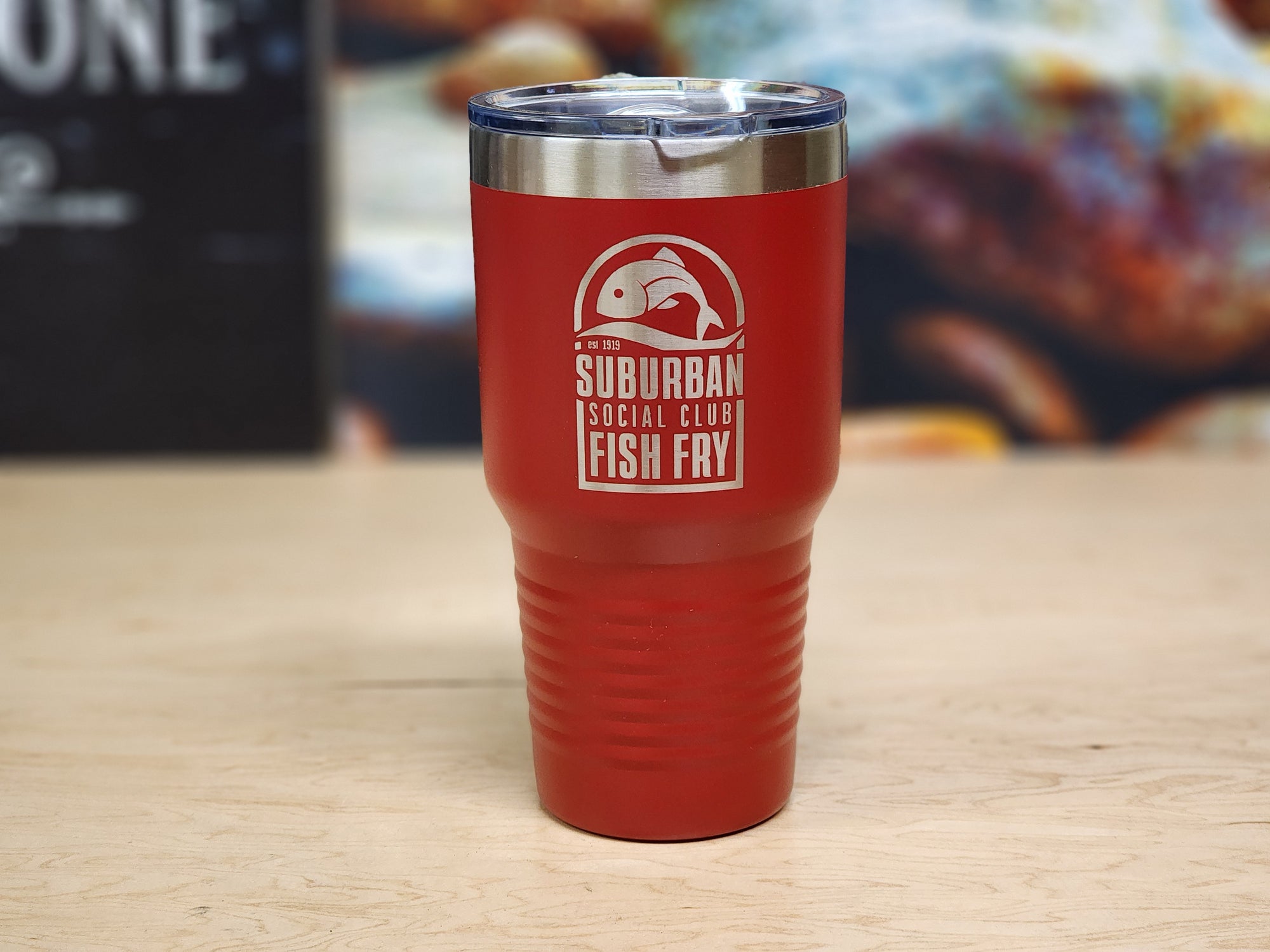 Custom Branded Stainless Large Ringneck Tumbler 30oz